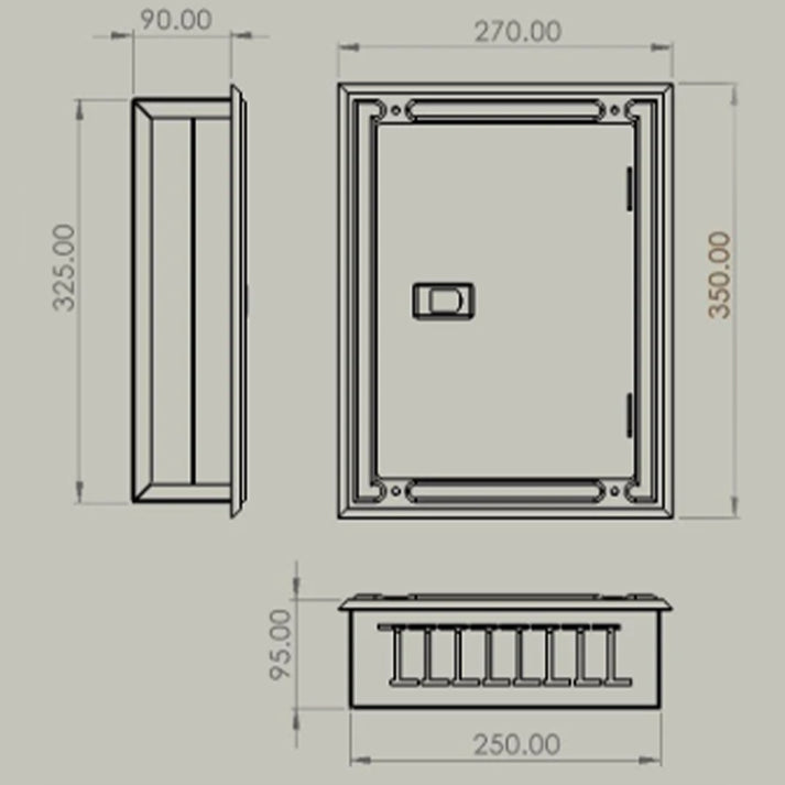 لوحه عداد كارت 1 فاز(220 فولت) نور nour