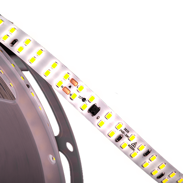 شريط ليد بروفايل على التيار 220 فولت 10 متر 240 ليد ابيض