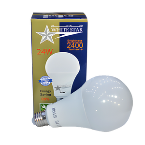 لمبه ليد 24 وات ابيض وايت ستار whitestar