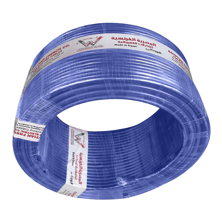 لفة سلك نحاس معزول 10 مم المصرية الفرنسية