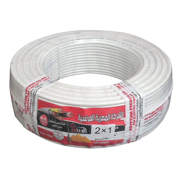 سلك ترمو بلاستيك 2ف1 شعر المصريه الفرنسيه للكابلات