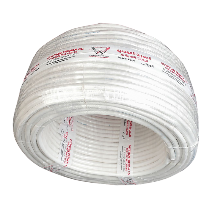 سلك ترمو بلاستيك 2ف4 شعر المصريه الفرنسيه للكابلات