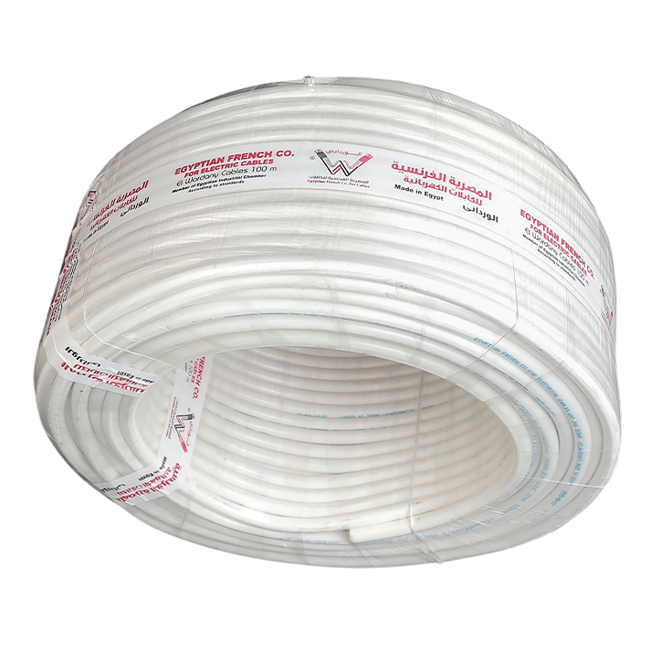 سلك ترمو بلاستيك 2ف6 شعر المصريه الفرنسيه للكابلات