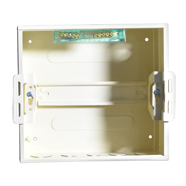 لوحه توزيع 6-9 خط قاعدة معدن ووش بلاستيك مورديو mordio