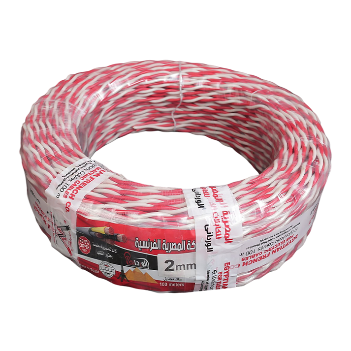 سلك شعر 2 مم مجدول المصرية الفرنسية للكابلات