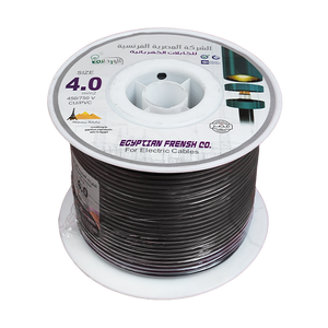 لفة سلك نحاس معزول 4 مم المصرية الفرنسية