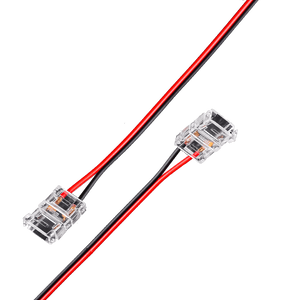 وصله ليد بروفايل بديل اللحام شفاف بالسلك