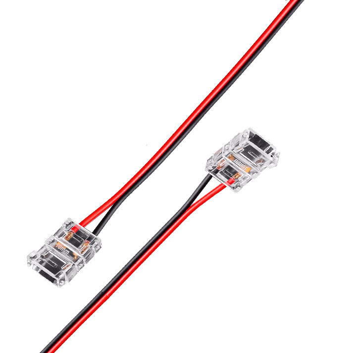 وصله ليد بروفايل بديل اللحام شفاف بالسلك