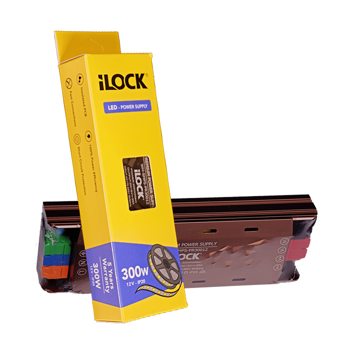 باور سبلاي 12 فولت 25 امبير 300 وات لوك ilcok