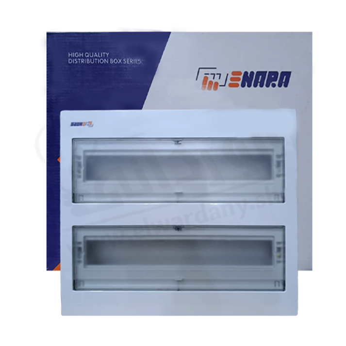 لوحه توزيع 28-36 خط قاعده معدن وش بلاستيك اناره enara