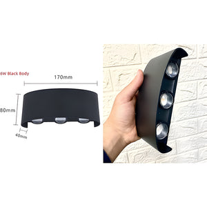 ابليك 3 عدسه اب / داون بلاستيك RGB الوان