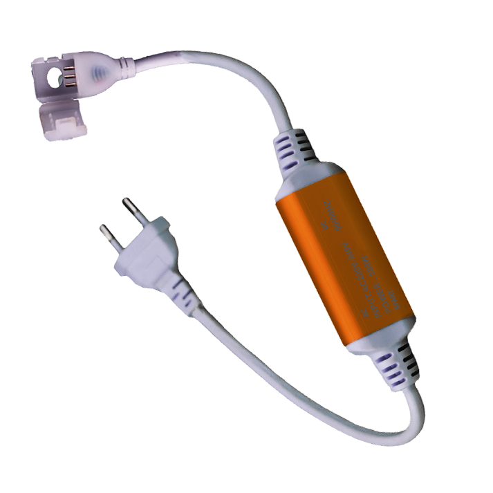 فيشه خرطوم ليد دبل وايرلس 3 حركه معدن