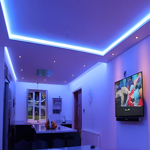 خرطوم ليد وايرلس دبل ازرق 120 ليد