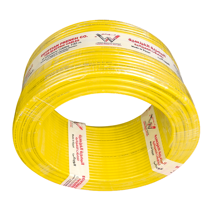 لفة سلك نحاس معزول 10 مم المصرية الفرنسية