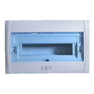 لوحه توزيع 11-13 خط قاعدة معدن ووش بلاستيك