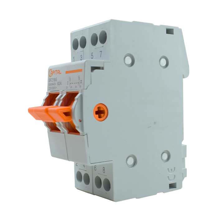 سكينه قلاب اتوماتيك 63 امبير 1 فاز 220 فولت كابيتال