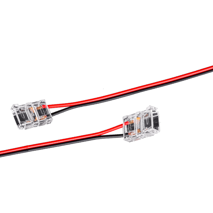 وصله ليد بروفايل بديل اللحام شفاف بالسلك