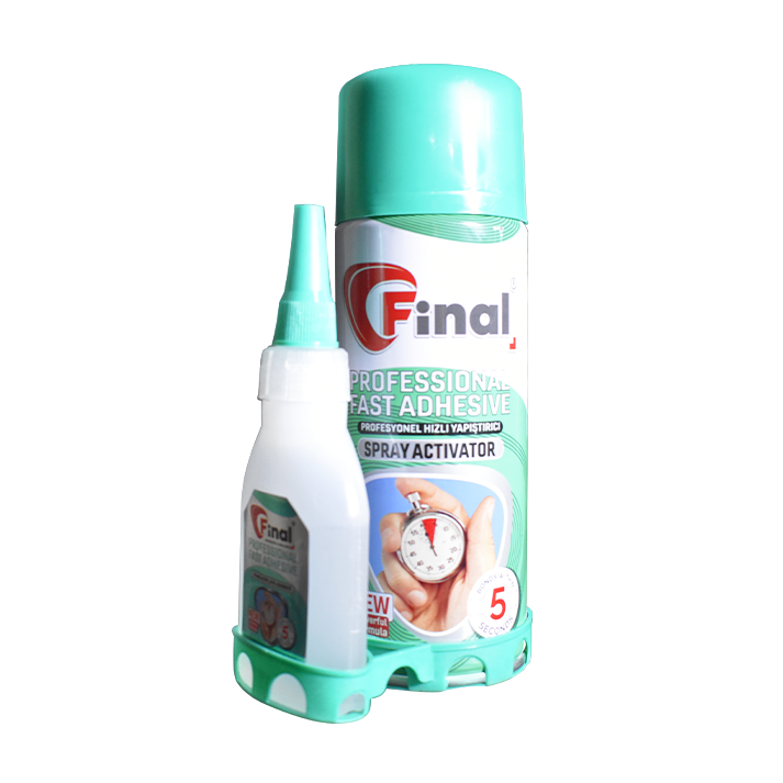 لاصق سريع  + سبراى 400 ملى تركي