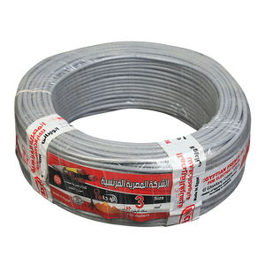 لفة سلك تليفون 3 جوز 6فرده نحاس المصرية الفرنسية