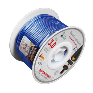 لفة سلك نحاس معزول 3 مم المصرية الفرنسية