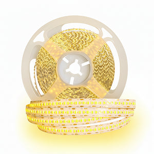 شريط ليد بروفايل 240 ليد ورم 5 متر نحاس