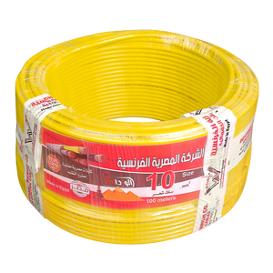 لفة سلك نحاس معزول 10 مم المصرية الفرنسية