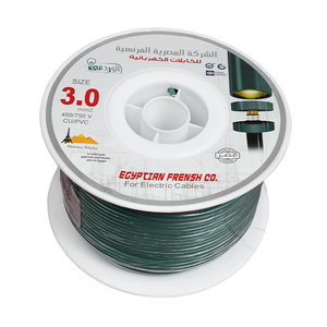 لفة سلك نحاس معزول 3 مم المصرية الفرنسية