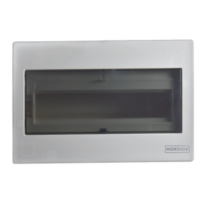 لوحه توزيع 10-13 خط قاعدة معدن ووش بلاستيك مورديو mordio