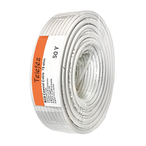 لفه سلك دش شيلد ايطالي 50 يارده  28 شعره ابيض