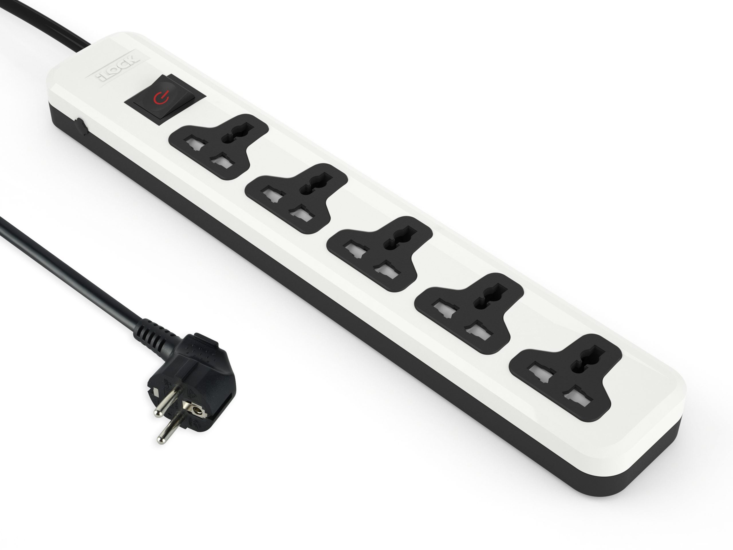 مشترك ثلاثي بسلك 5 عين 2 متر لوك - الورداني للإضاءة الحديثة