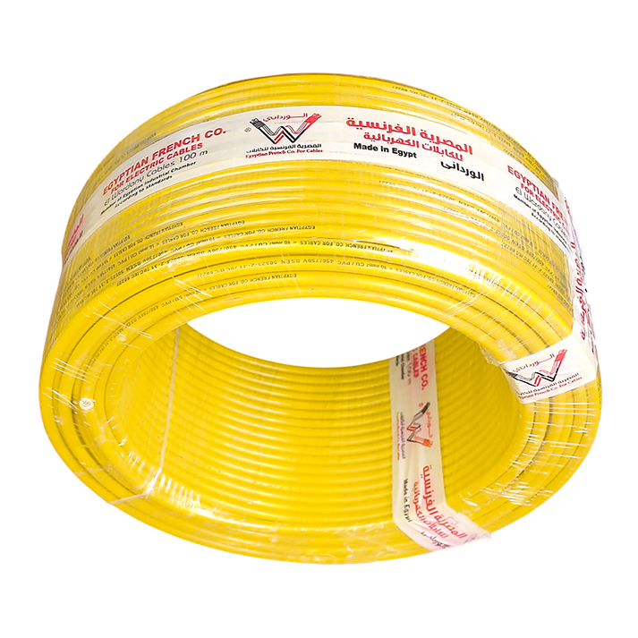 لفة سلك نحاس معزول 16 مم المصرية الفرنسية