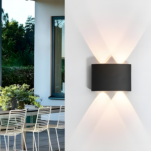 ابليك 2 عدسه اب  داون 4 وات up-down بلاستيك ورم warm