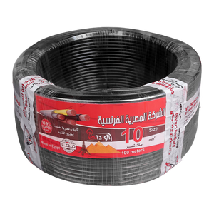 لفة سلك نحاس معزول 10 مم المصرية الفرنسية