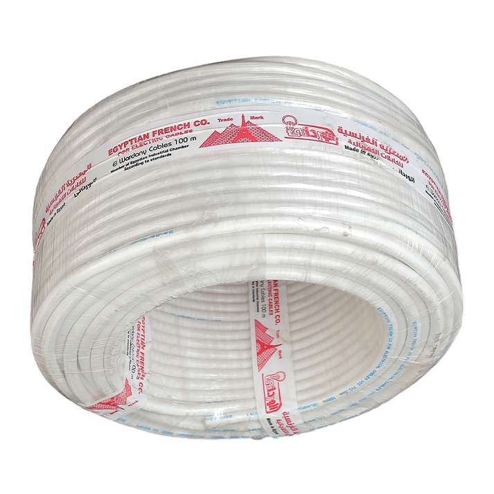 سلك ترمو بلاستيك 7ف 1.5 ملى شعر المصريه الفرنسيه للكابلات