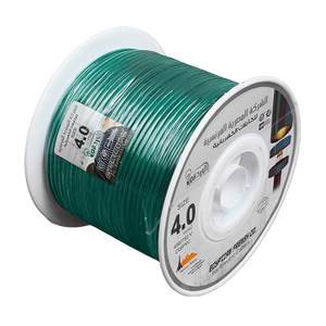 لفة سلك نحاس معزول 4 مم المصرية الفرنسية