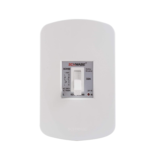 مفتاح سيفتي 32 امبير بلمبه علي علبه