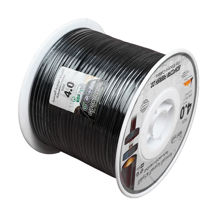 لفة سلك نحاس معزول 4 مم المصرية الفرنسية