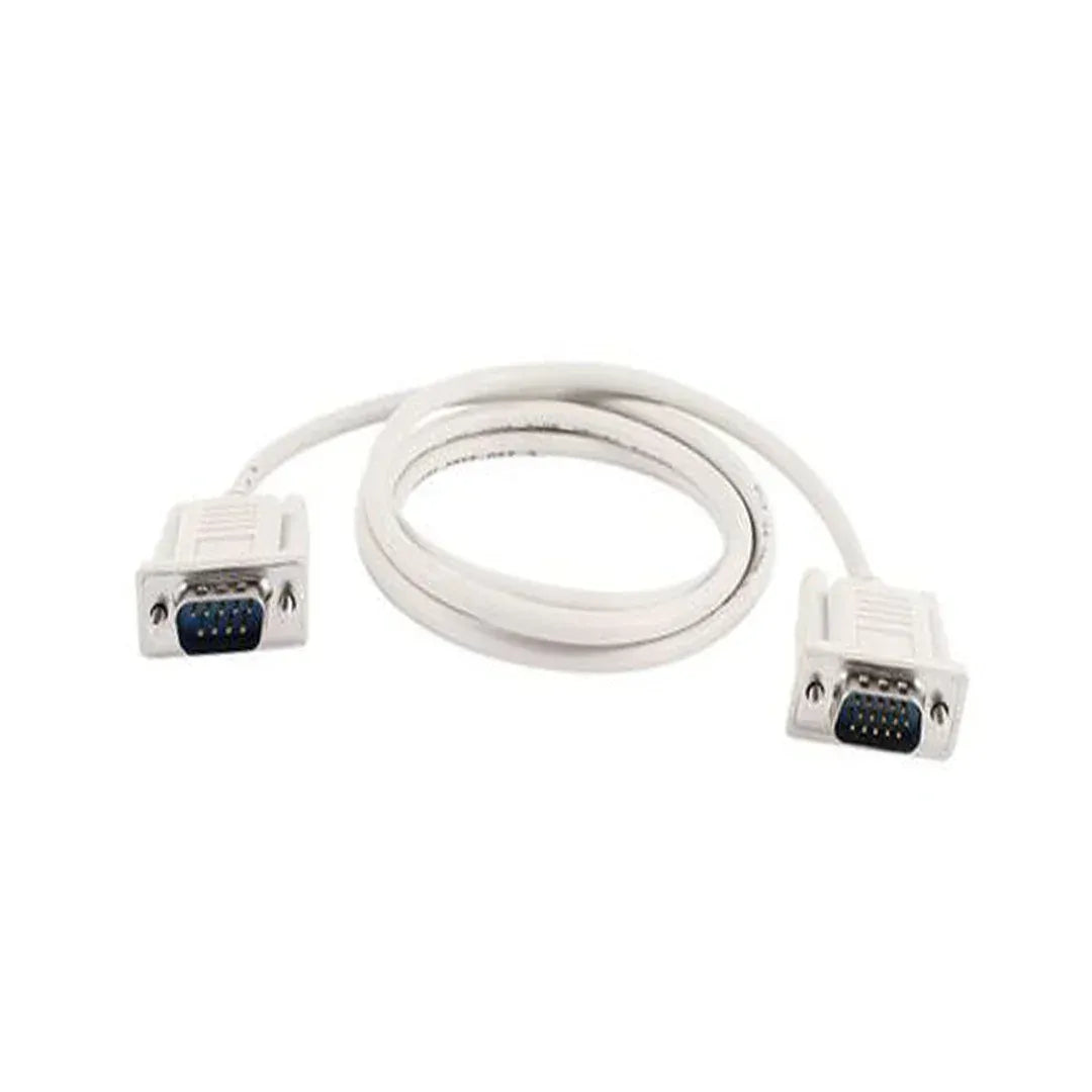 كابل داتا شاشة 1.5 متر لوكس بموصل VGA مزدوج