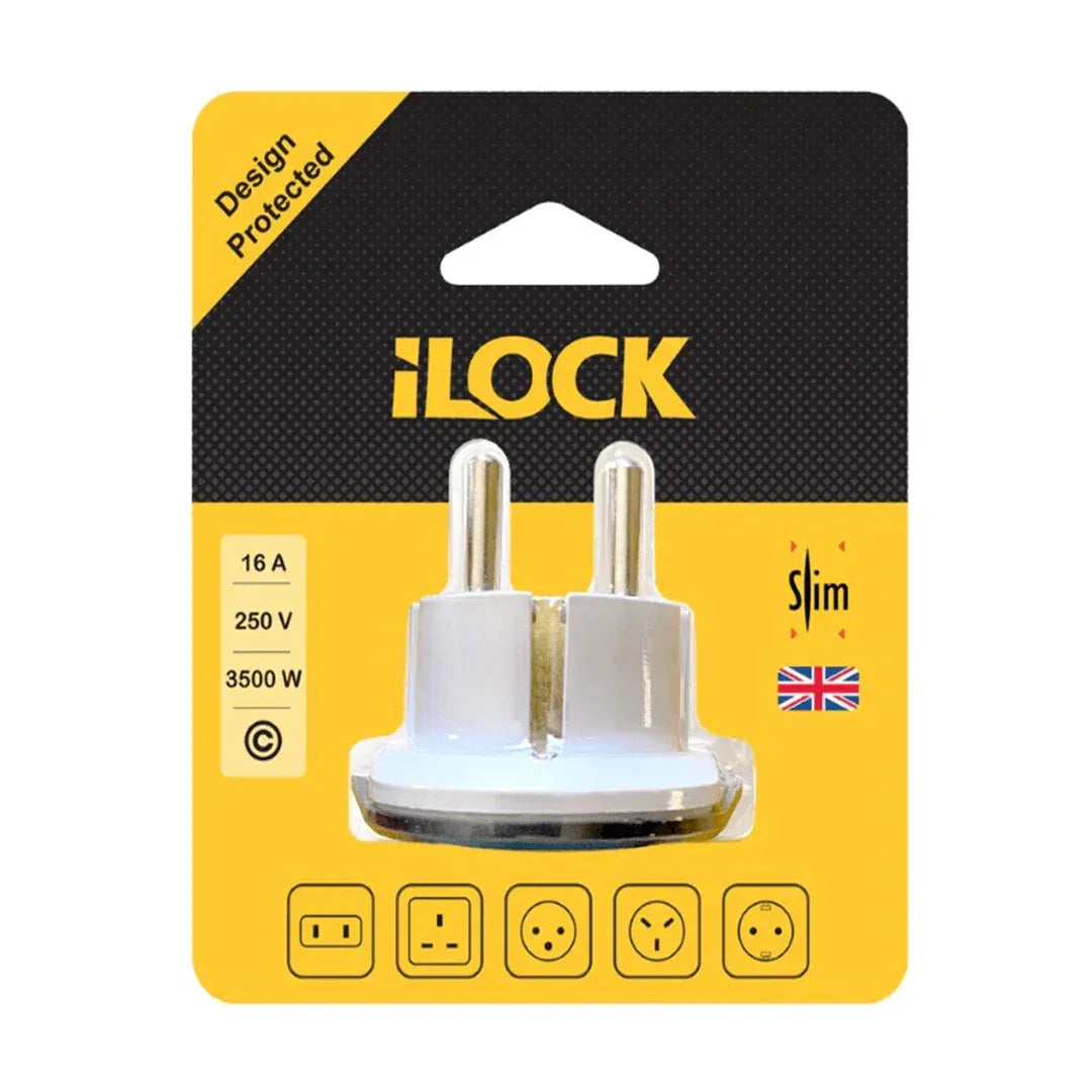 فيشة MK متعددة من I Lock بقابس بمقبسين، 16A و250V و3500W