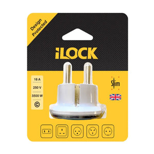 فيشة MK متعددة من I Lock بقابس بمقبسين، 16A و250V و3500W