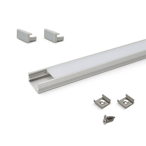 عود بروفايل المونيوم 2.4 سم 3 متر خارج مستورد - الورداني للإضاءة الحديثة