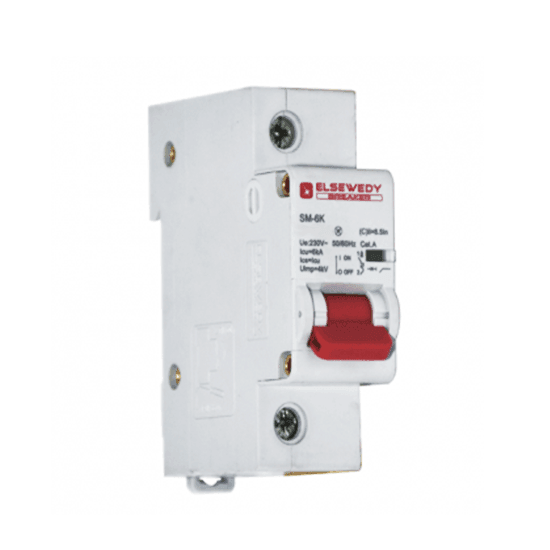 قاطع اتوماتيك 125 امبير منتشر احادي سويدي - الورداني للإضاءة الحديثة