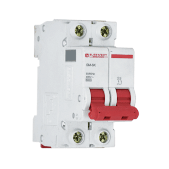 قاطع اتوماتيك 63 امبير ثنائي سويدي - الورداني للإضاءة الحديثة