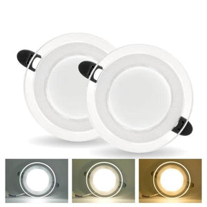 سبوط 3 حركه 6 وات اكليرك ابيض/ورم - الورداني للإضاءة الحديثة