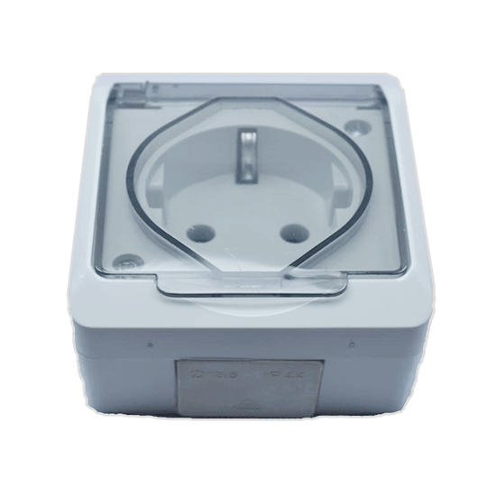 بريزه خارج بغطاء شفاف - الورداني للإضاءة الحديثة